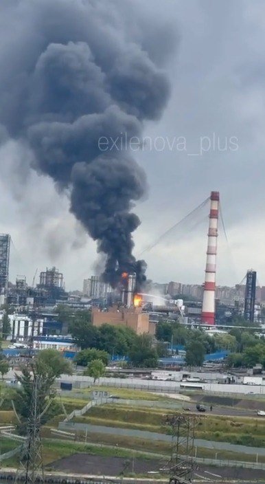 Наслідки атаки на НПЗ в Москві