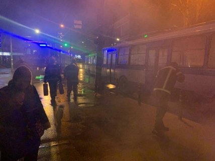 ДТП с пожаром в Ровно