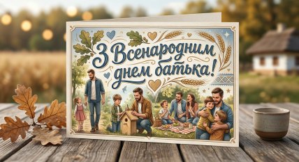 Всенародний день батька, листівки, картинки, вітання