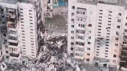 Олешки разрушены дома