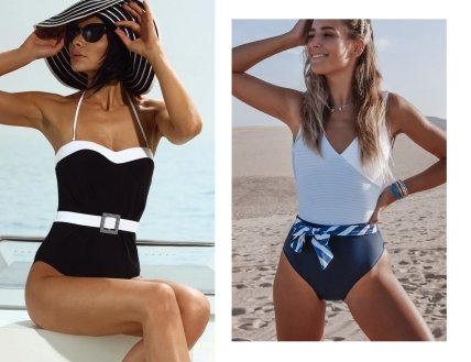 купальник з поясом