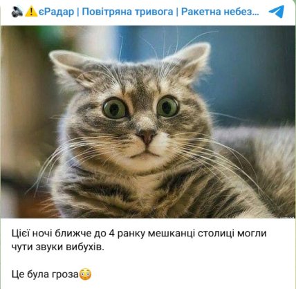 Зимняя гроза напугала киевлян