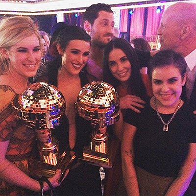 Дочь Брюса Уиллиса и Чмерковский выиграли на шоу "Танцы со звездами"