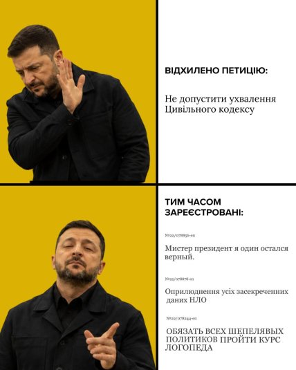 Петицию против ГК не хотели публиковать
