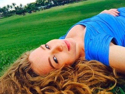 Беременная Яна Соломко отдыхает в Майами