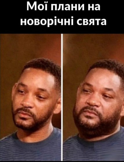 Мемы о планах на новогодние праздники