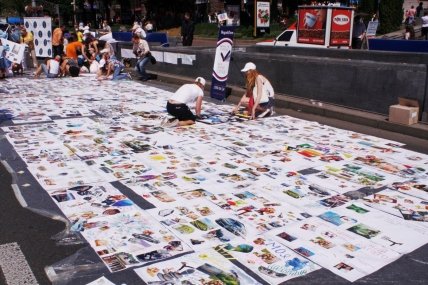 Установлен Национальный рекорд  «Самая Большая Карта Мечты Украинской Семьи» - изображение №3