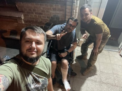 Омелян після поранення