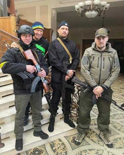 Алексей Гончарук и Александр Усик
