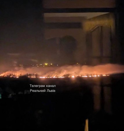 Пожар в Дублянах 11 марта