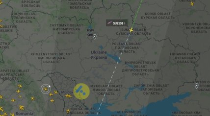 Літак над Україною