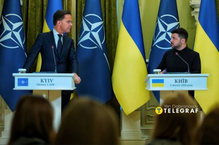 Марк Рютте та Володимир Зеленський