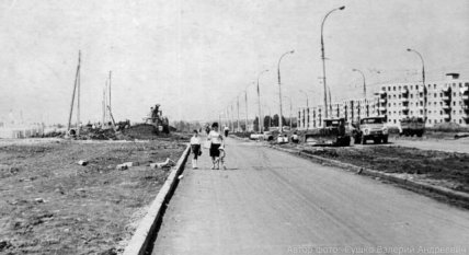 Харьков Новые дома как строили - старые фото