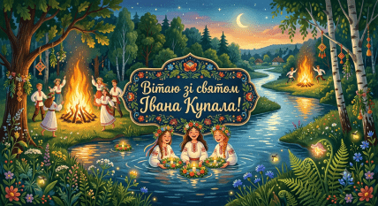 Ивана Купала, праздник, открытки, картинки
