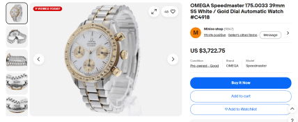 Omega Speedmaster 175.0033