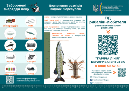 Визначення розмірів водних біоресурсів та заборонені знаряддя лову