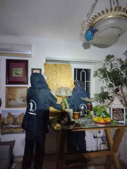 Одна з постраждалих від обстрілу РФ квартир в Одесі