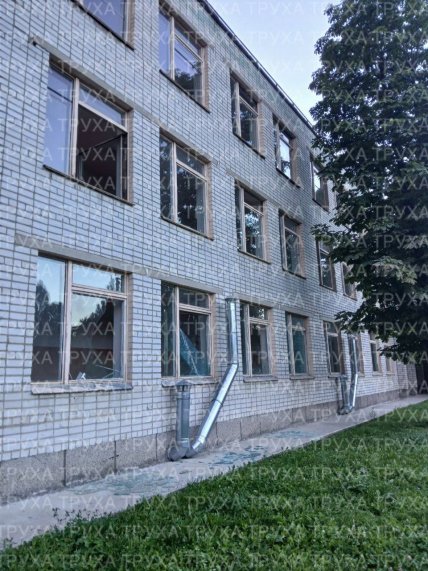 Школа у Кременчузі постраждала під час російського обстрілу