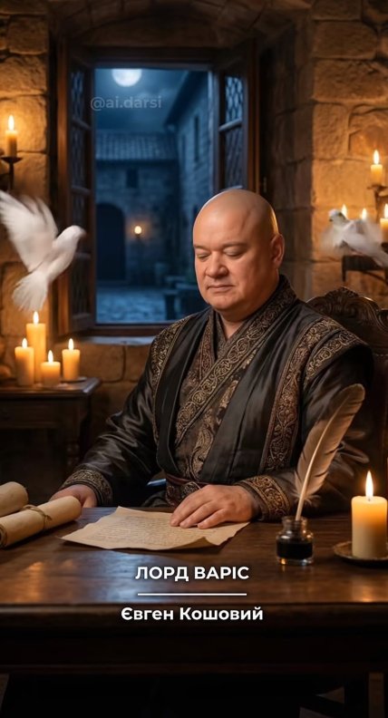 Євген Кошовий у ролі Лорда Варіса