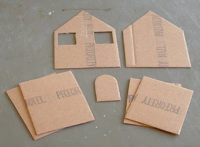 DIY: как сделать игрушечный дом из картона своими руками - изображение №2