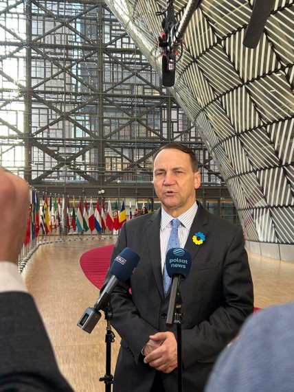 Радослав Сікорський. Фото Ольга Кирилова, Телеграф