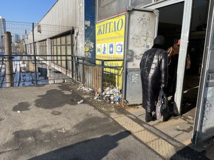 Ж/д вокзал в Киеве февраль 2021