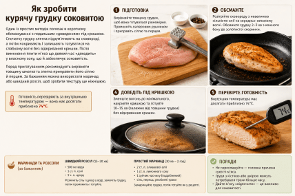 У чому секрет ніжної курячої грудки