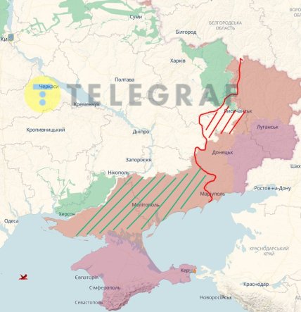 Який вигляд має карта з бажаннями Путіна