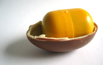 Капсула из Киндера