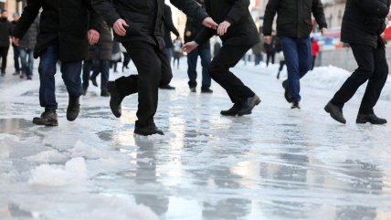 гололед, скользкая обувь, зима