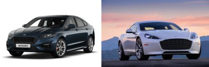 Ford Mondeo та Aston Martin