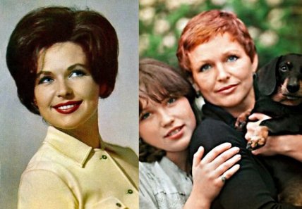 Наталья Фатеева вместе с дочерью