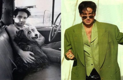 Актор Девід Духовни у молоді роки