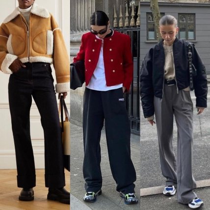 девушки в стильной одежде