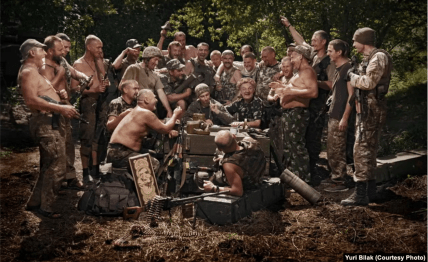 Солдаты АТО пишут письмо султану, то есть Путину