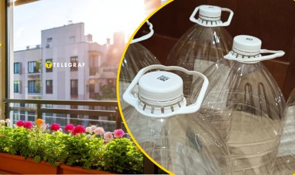 Зачем люди оставляют пластиковые бутылки на балконах