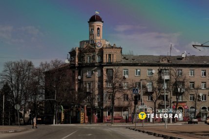 Улицы города почти пусты