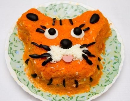 5 детских рецептов: салаты к Новому году (ФОТО) - изображение №3