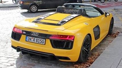 Audi R8 Spyder рассекретили до премьеры