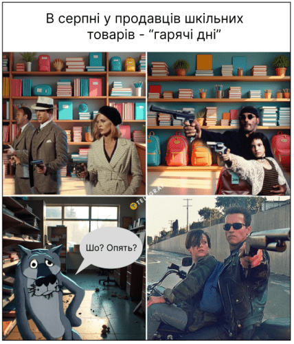 Меми про підготовку до 1 вересня