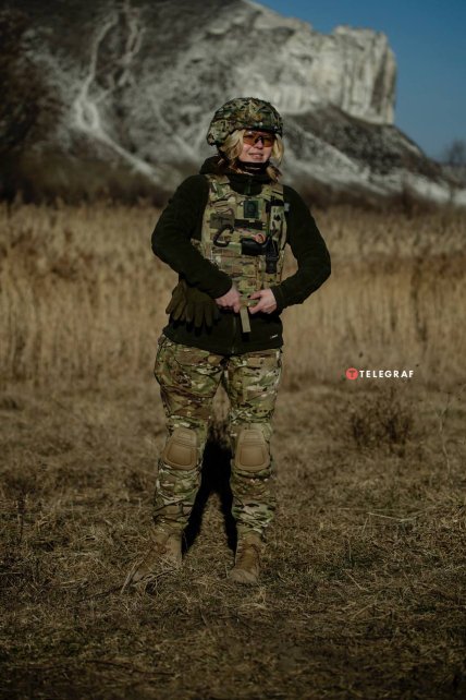 Жінки у ЗСУ — У боях за Бахмут бере участь військова психолог Ольга