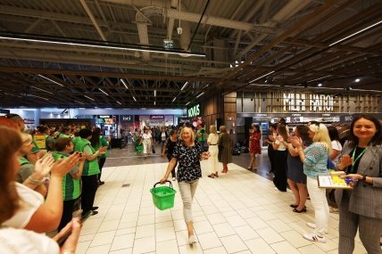 Открытие магазина Novus в "Ретровиле"