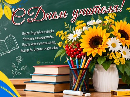 поздравляем с днем учителя 2026 года картинки