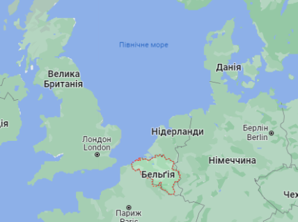 Место учений НАТО на карте