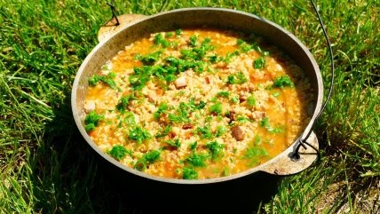 Это вкусное блюдо из Днепропетровщины готовят всей улицей