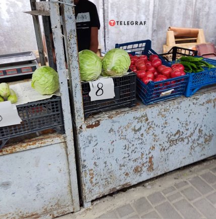 Мелитополь - цены на овощи