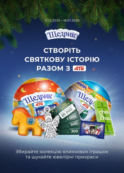 Набор Шарик новогодний "Щедрик"