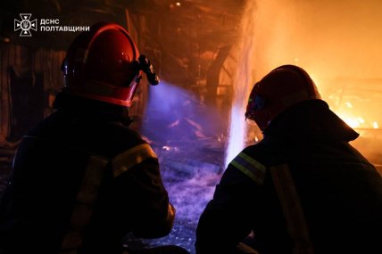 Последствия атаки на Полтавщину