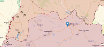 Шахта Луганська 1 у селищі Ювілейному