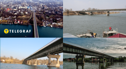 Міст через Дністер, Маяки